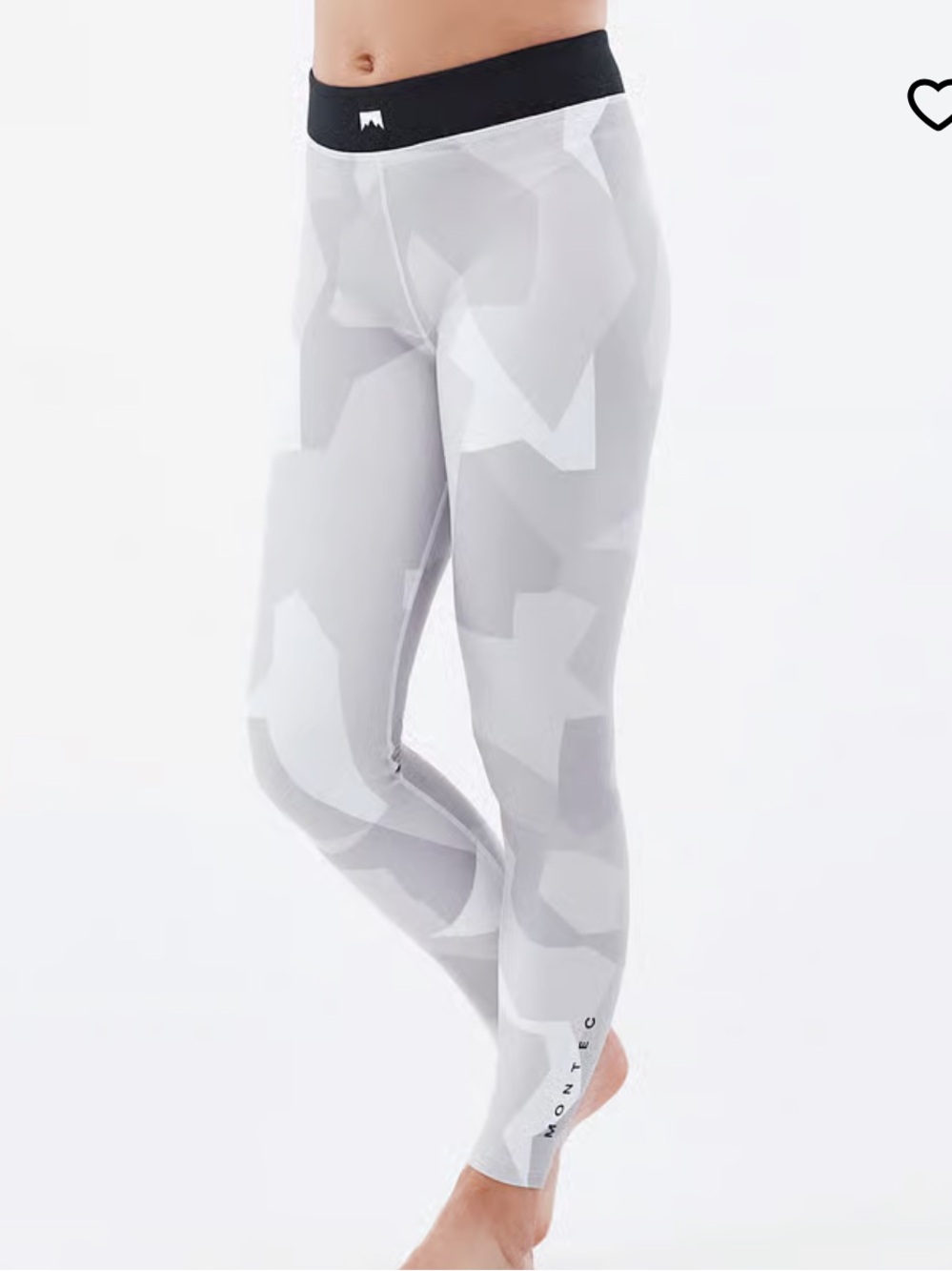 Montec Zulu Women's Snow Camo Thermal Pants in Snow Camo Medium